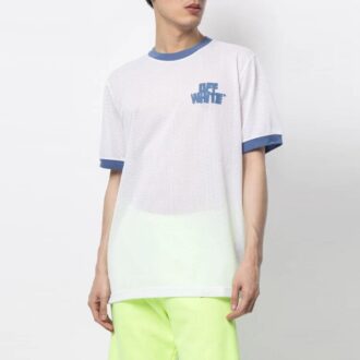 SS21 Logo Alphabet-tryck Kortärmad Loose Fit Vit