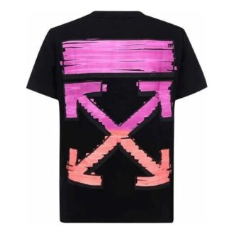 SS21 Logo Arrow Printing Pattern Cotton Shorts Black