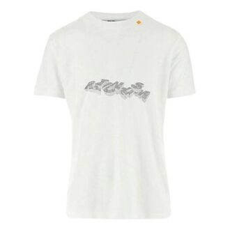 SS21 Logo-tryck Rund hals Kortärmad Ordinary-version Vit