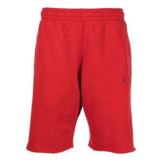 SS21-logotryck, raka Shorts, version i rött