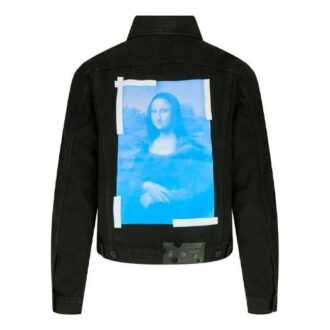 SS21 Mona Lisa-Denim-jacka Svart