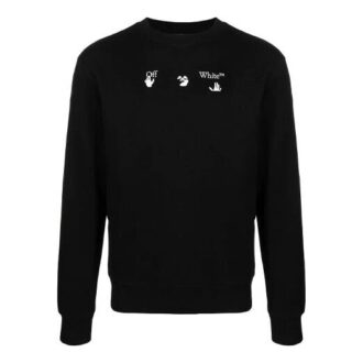 SS21 Peace Worldwide Logo Rundhalsad tröja Svart
