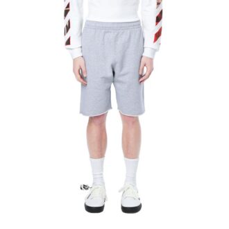 SS21 Shorts med tryck och elastisk midja Grå