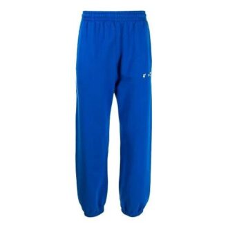 SS21 Stripe Bundle Feet Sports Långbyxor Loose Fit Blå