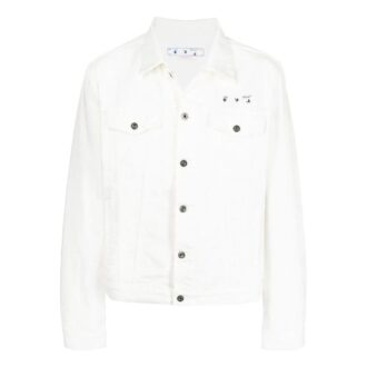 SS22 Denimjacka, standardversion, vit