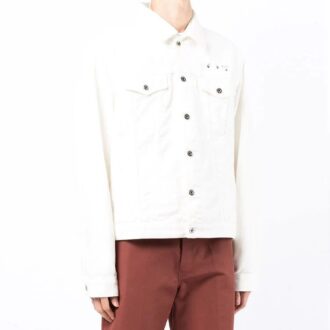 SS22 Denimjacka, standardversion, vit